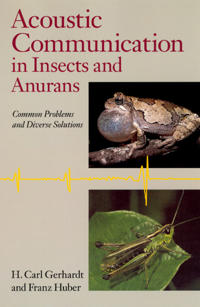 Bokomslag for "Acoustic Communication in Insects and Anurans"