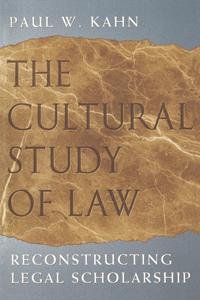 Bokomslag for "The Cultural Study of Law"