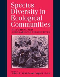 Bokomslag for "Species Diversity in Ecological Communities"