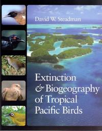 Kirjan kansi "Extinction and Biogeography of Tropical Pacific Birds"