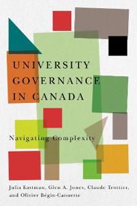 Bokomslag for "University Governance in Canada"