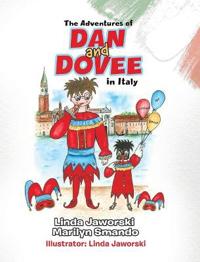 Kirjan kansi "The Adventures of Dan and Dovee in Italy"