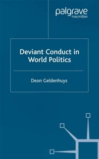 Palgrave Political & Intern. Studies Collection