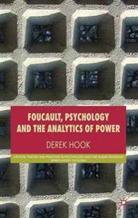 Bokomslag for "Foucault, Psychology and the Analytics of Power"