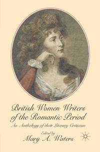 Bokomslag för "British Women Writers of the Romantic Period"