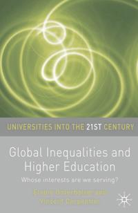 Bokomslag for "Global Inequalities and Higher Education"