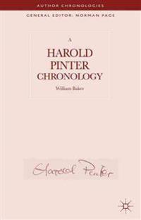 A Harold Pinter Chronology