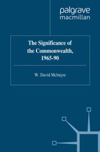 Significance of the Commonwealth, 1965-90