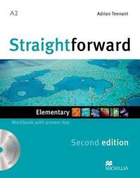 Straightforward 2nd Edition Elementary Level Workbook with key & CD
