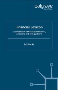 Finance and Capital Markets Series