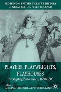 Bokomslag for "Players, Playwrights, Playhouses"