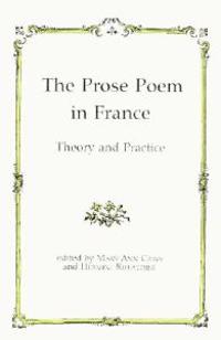 The Prose Poem in France