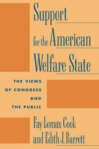 Bokomslag for "Support for the American Welfare State"