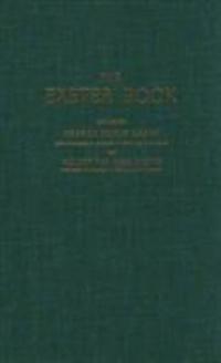 Kirjan kansi "The Exeter Book"