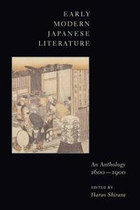 Bokomslag for "Early Modern Japanese Literature"