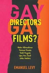 Kirjan kansi "Gay Directors, Gay Films?"