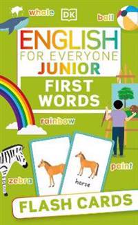 English for Everyone Junior First Words Flash Cards