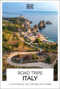 Kirjan kansi "DK Road Trips Italy"