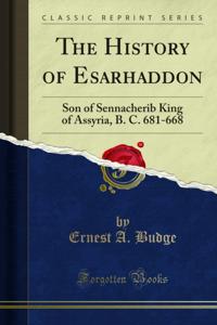 History of Esarhaddon