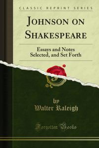 Johnson on Shakespeare
