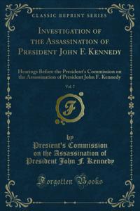 Investigation of the Assassination of President John F. Kennedy