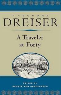 Kirjan kansi "A Traveler at Forty"