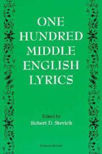 One Hundred Middle English Lyrics