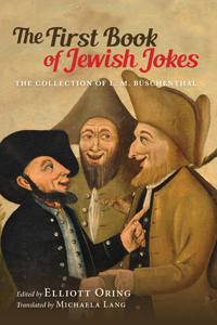 Kirjan kansi "The First Book of Jewish Jokes"