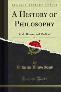 History of Philosophy