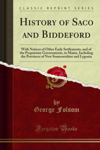 History of Saco and Biddeford