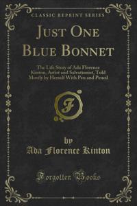 Just One Blue Bonnet