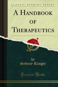 Handbook of Therapeutics