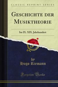 Geschichte der Musiktheorie