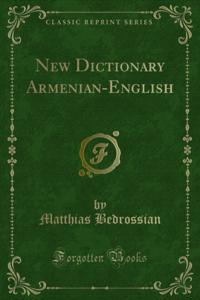 New Dictionary Armenian-English