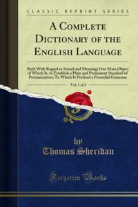 Complete Dictionary of the English Language