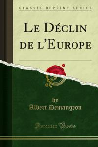 Le Déclin de l'Europe