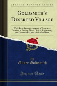 Goldsmith's Deserted Village