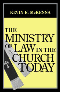 Kirjan kansi "The Ministry of Law in the Church Today"