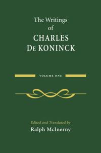 Writings of Charles De Koninck