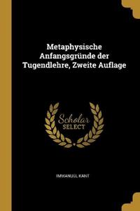 Metaphysische Anfangsgründe der Tugendlehre, Zweite Auflage