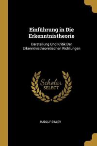 Einführung in Die Erkenntnistheorie