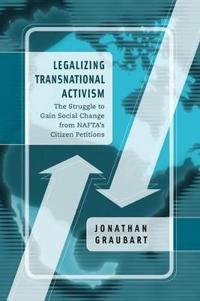 Bokomslag för "Legalizing Transnational Activism"