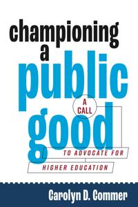 Bokomslag för "Championing a Public Good"