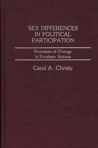 Sex Differences in Political Participation
