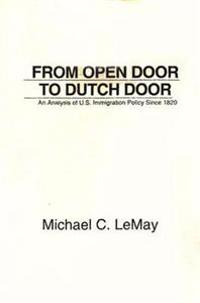 Kirjan kansi "From Open Door to Dutch Door"