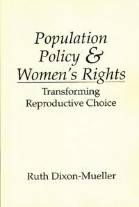 Bokomslag for "Population Policy and Women's Rights"