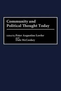 Community and Political Thought Today