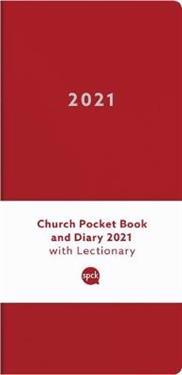 Church Pocket Book and Diary 2021 Red
