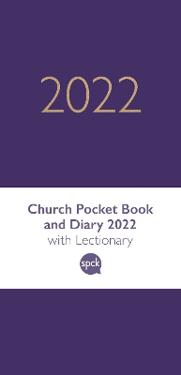 Church Pocket Book and Diary 2022 Soft-tone Purple