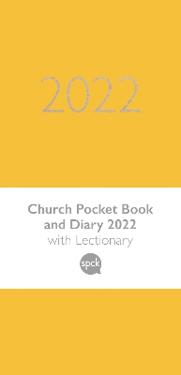 Church Pocket Book and Diary 2022 Soft-tone Yellow